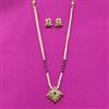 Kundan Long Necklace Set With Gold Plating