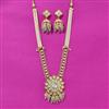 Kundan Long Necklace Set With Gold Plating