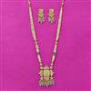 Kundan Long Necklace Set With Gold Plating