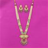 Kundan Long Necklace Set With Gold Plating