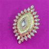 Kundan Meenakari Ring With Carat Plating