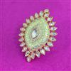 Kundan Meenakari Ring With Carat Plating