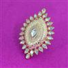 Kundan Meenakari Ring With Carat Plating