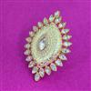 Kundan Meenakari Ring With Carat Plating