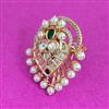 Kundan Adjustable Ring With Carat Plating