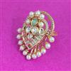 Kundan Adjustable Ring With Carat Plating