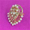 Kundan Adjustable Ring With Carat Plating