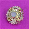 Kundan Adjustable Ring With Carat Plating
