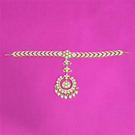 Kundan Moti Shishful With Carat Plating