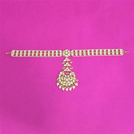 Kundan Moti Shishful With Carat Plating