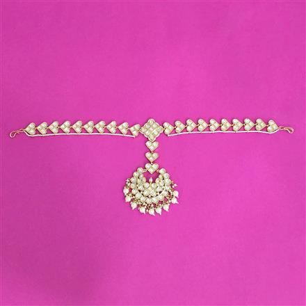 Kundan Moti Shishful With Carat Plating