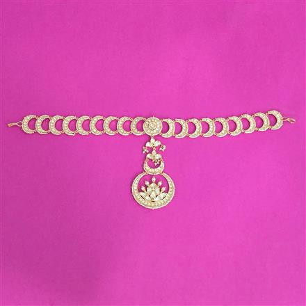 Kundan Moti Shishful With Carat Plating