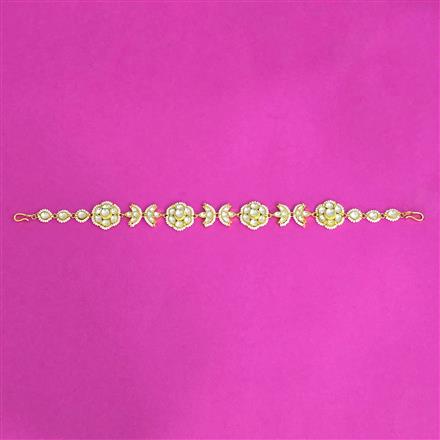 Kundan Moti Shishful With Gold Plating