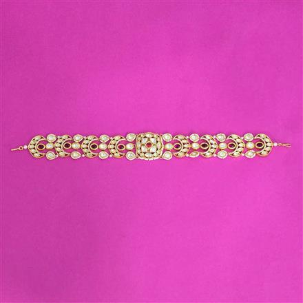 Kundan Moti Shishful With Carat Plating
