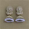 Antique Jhumki With Mehndi Plating