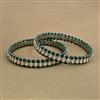 Antique Classic Bangles With Mehndi Plating