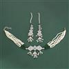 Kundan Choker Necklace With Rhodium Plating