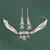 Kundan Choker Necklace With Rhodium Plating