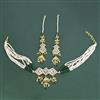 Kundan Choker Necklace With 2 Tone Plating