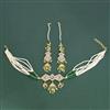 Kundan Choker Necklace With 2 Tone Plating