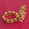 Antique Openable Bangles With Gold Plating