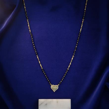 Antique Delicate Mangalsutra With Gold Plating