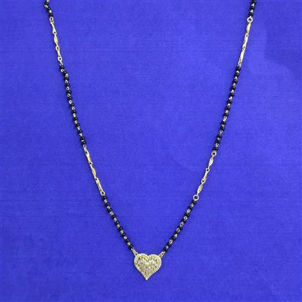 Antique Delicate Mangalsutra With Gold Plating