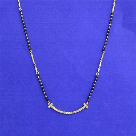 Antique Delicate Mangalsutra With Gold Plating