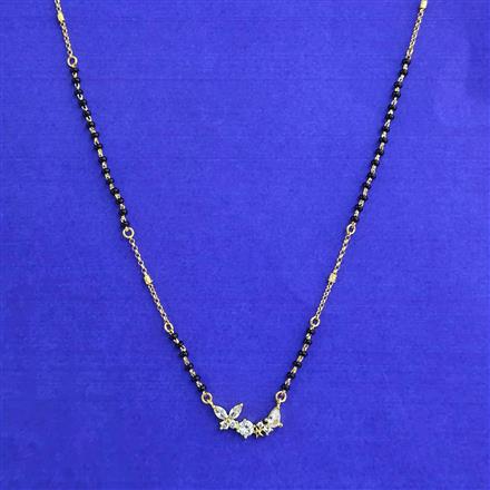 Antique Delicate Mangalsutra With Gold Plating