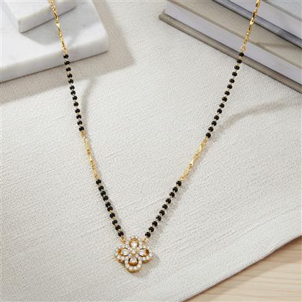 Antique Delicate Mangalsutra With Gold Plating