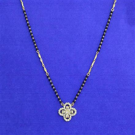 Antique Delicate Mangalsutra With Gold Plating