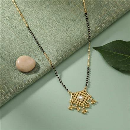 Antique Classic Mangalsutra With Gold Plating