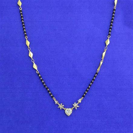 Antique Delicate Mangalsutra With Gold Plating