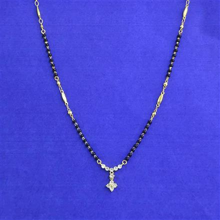 Antique Delicate Mangalsutra With Gold Plating
