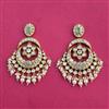 Kundan Moti Earring With Victorian Plating
