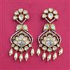 Kundan Moti Earring With Victorian Plating