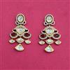 Kundan Classic Earring With Victorian Plating