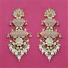 Kundan Moti Earring With Carat Gold Plating