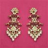 Kundan Moti Earring With Carat Gold Plating