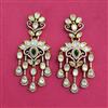 Kundan Classic Earring With Victorian Plating