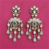 Kundan Classic Earring With Victorian Plating