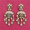 Kundan Classic Earring With Victorian Plating