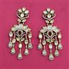 Kundan Classic Earring With Victorian Plating