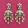 Kundan Classic Earring With Victorian Plating