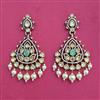 Kundan Moti Earring With Victorian Plating