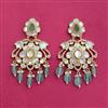 Kundan Moti Earring With Carat Gold Plating