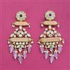 Kundan Moti Earring With Carat Gold Plating