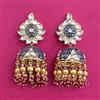 Kundan Jhumki With Gold Plating