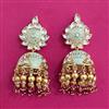 Kundan Jhumki With Gold Plating
