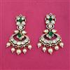 Kundan Moti Earring With Victorian Plating